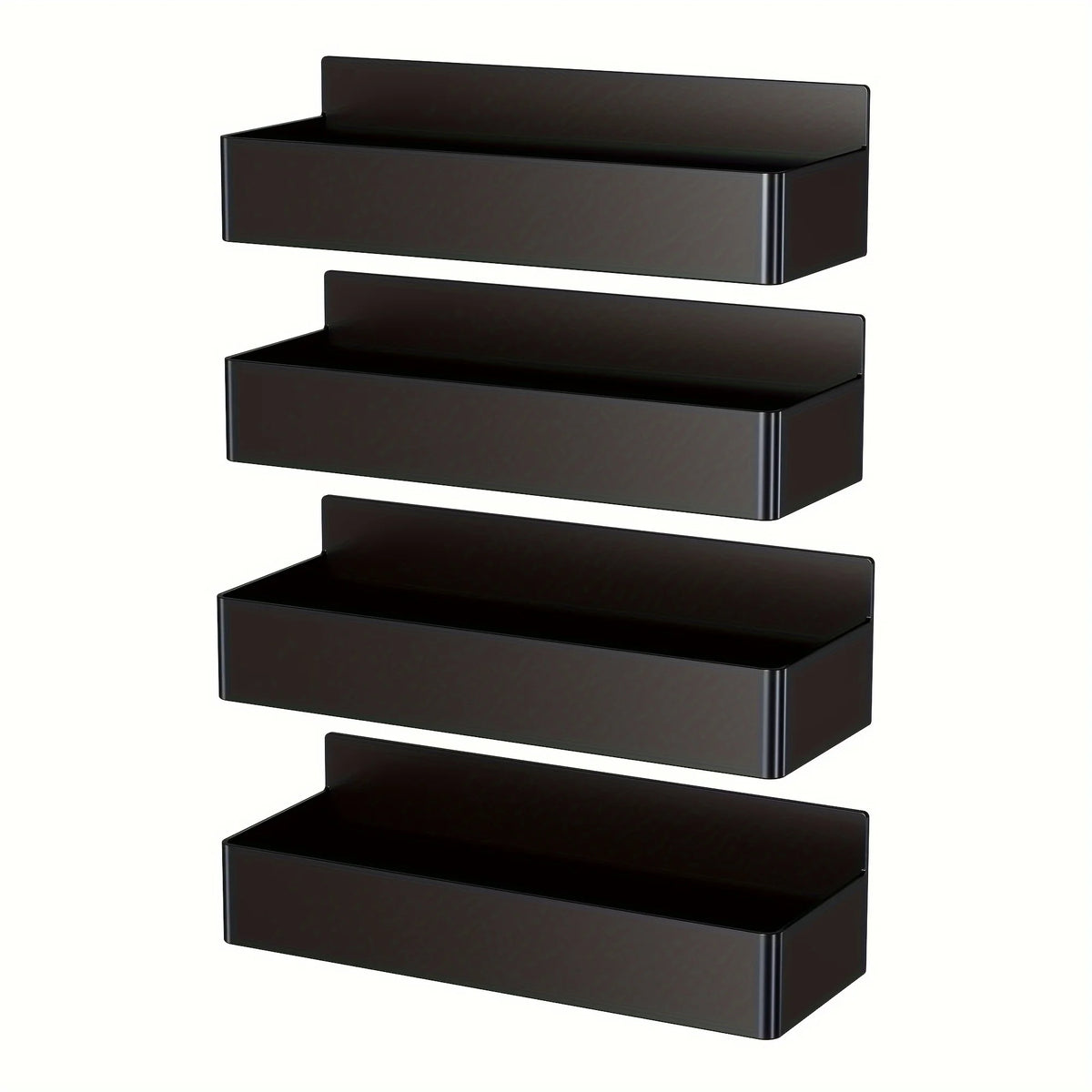 Estante Magnético sin Taladro (Pack de 2) – Organizador para Cocina y Nevera