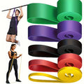 Set de bandas elásticas con correas para dominadas y piernas